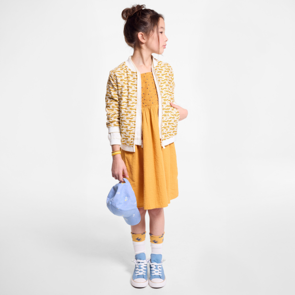 جاكيت بومبر ذو وجهين للفتيات